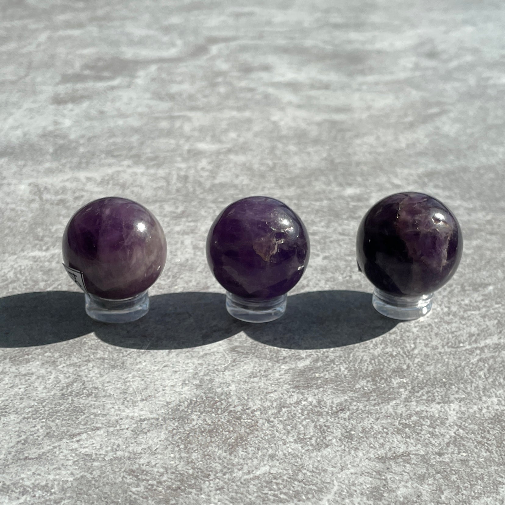 Amethyst Mini Sphere - 2.5cm Amethyst Mini Sphere - 2.5cm
